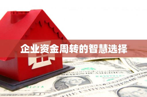 德阳企业资金周转的智慧选择